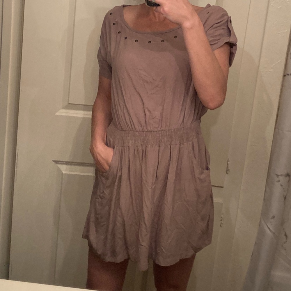 Brown summer dress